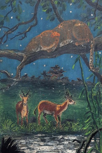 Afrique chasse panthere - chasse,