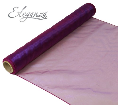 Tissé bord organza rouleau - tissé, 9m