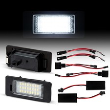 2x LED Éclairage pour Plaque