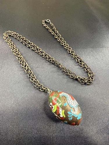 Collier oeuf dragon - de,