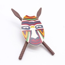 41385 Playmobil Bouclier et Lances Croisées Afrique Zoulous
