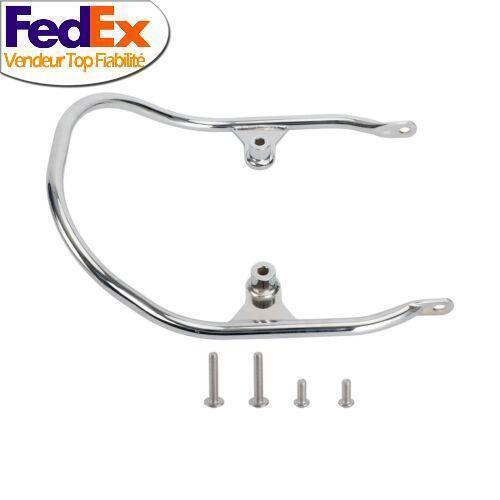 Porte bagages poignée chrome - porte-bagages,