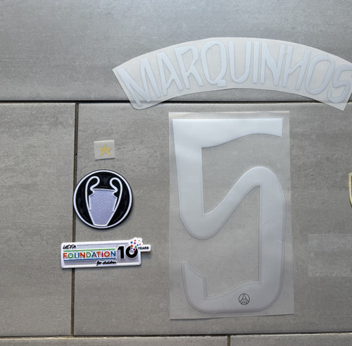Flocage marquinhos psg - #5,