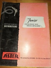 Ancien Catalogue Notice Pompe à Essence Aster 1966 Satam Boutillon Garage ancien