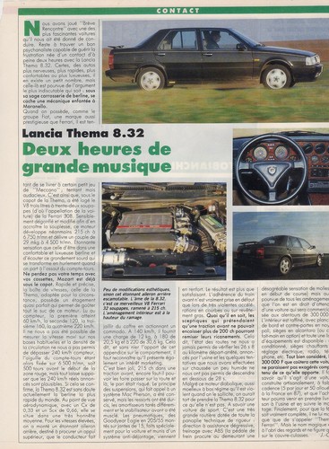 Magazine essai lancia thema - magazine,