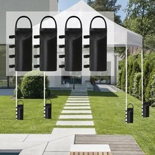 Lot de 4 poids de grand diamètre pour auvent camping-car, tente publicitaire
