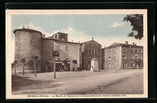 CPA Brindas, La Mairie et