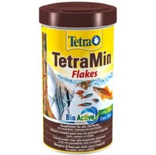 TETRA TETRAMin FLAKES Nourriture flocons pour les poissons tropicaux 500 Ml NEUF