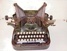MACHINE A ECRIRE ANCIENNE VINTAGE THE OLIVER TYPEWRITER N°9 ANNEE  1920 CHICAGO