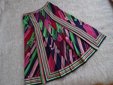 Jupe et foulard en soie Jeanne LANVIN T. 42