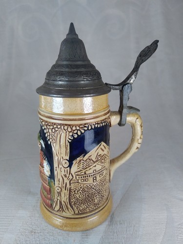 Chope bière vintage allemande - vintage,