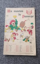 Menu "Au Mouton de Panurge"