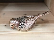 Moineau, métal argenté