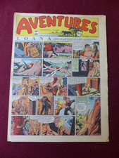 JOURNAL BD :  AVENTURES n° 44 du 31 octobre  1949 / le fantome du bengale etc