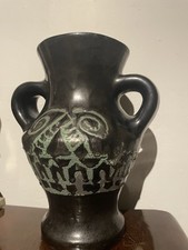 Rare Vase À Oreilles Roger