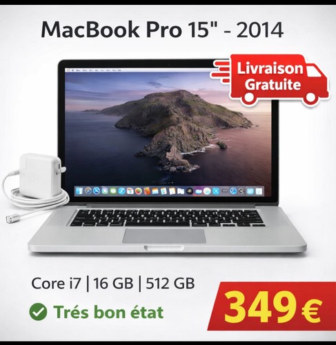 Macbook pro 2014 intel - pro,