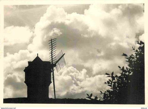 Carte postale moulin à vent - à,