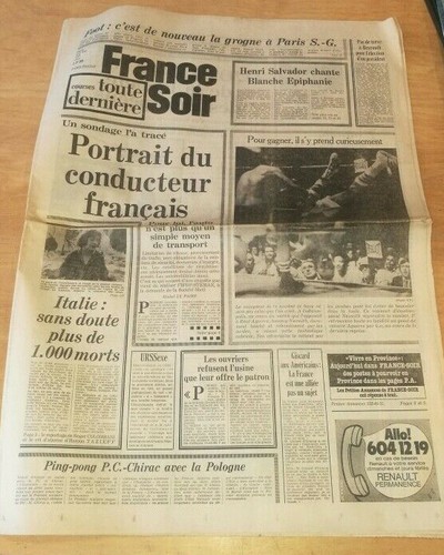 Journal france soir - france, mai