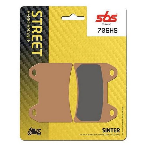 Plaquettes frein avant sbs - plaquettes, de