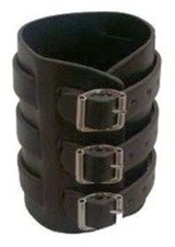 bracelet de force large homme. Bracelet en cuir.