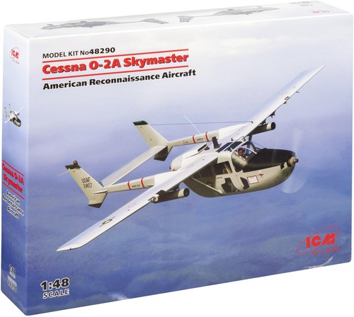 Icm icm48290 cessna o 2a - icm48290, 1:48-cessna