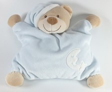 Doudou semi plat coussin ours