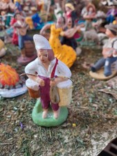 Santon trés ancien homme aux