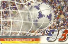 RARE/ CARTE TELEPHONIQUE - FOOTBALL FRANCE 98 COUPE DU MONDE / PHONECARD