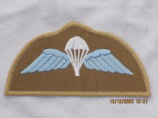 Para Schwinge, Parachutiste Qualifié, Fallschirmjäger, Parachute, Khaki, 2015