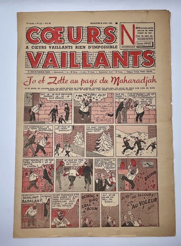 Coeurs vaillants jo - vaillants,