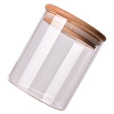  175 Ml Airtight Canister Boîte À Café Hermétique Pot De Verre Contenants Épices