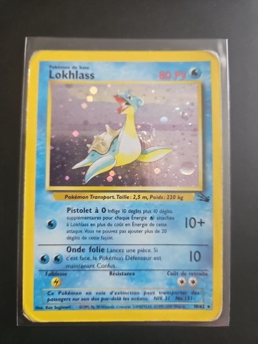 Carte pokemon lokhlass 62 - carte,