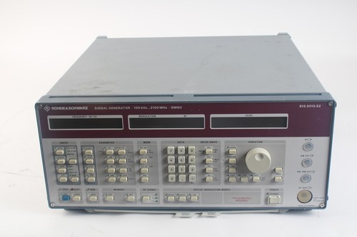Rohde schwarz smgu - rohde,