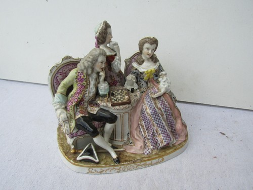 Sujet porcelaine style 18 - sujet,