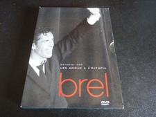 DVD "JACQUES BREL : LES ADIEUX A L'OLYMPIA" Octobre 1966