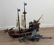 Mega Blocks Dragons Krystal Wars (Man~O~War Battle Ship) - n° 9895 