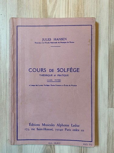 Cours solfège théorique - de,