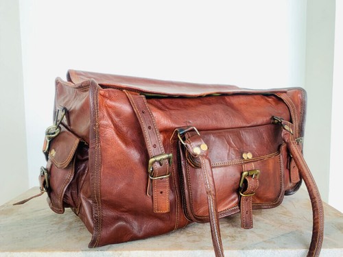 Sac voyage cuir - voyage,