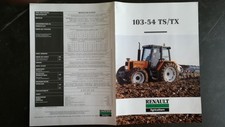 BROCHURE TRACTEUR RENAULT