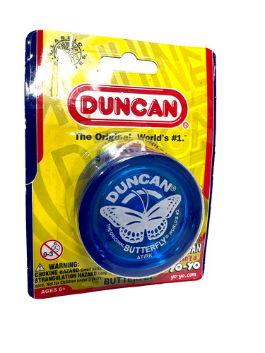 Duncan butterfly yoyo blue - duncan,