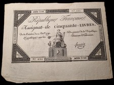 Assignat De 50 Livres