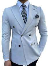 Designer Blazer Croisé Beige