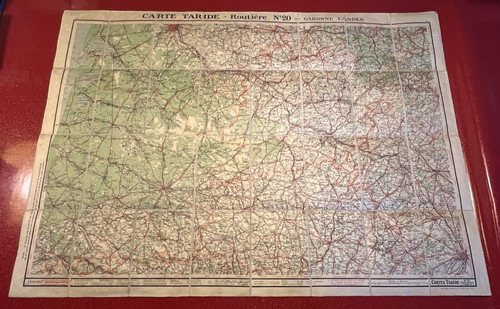 Carte taride toilee - taride,