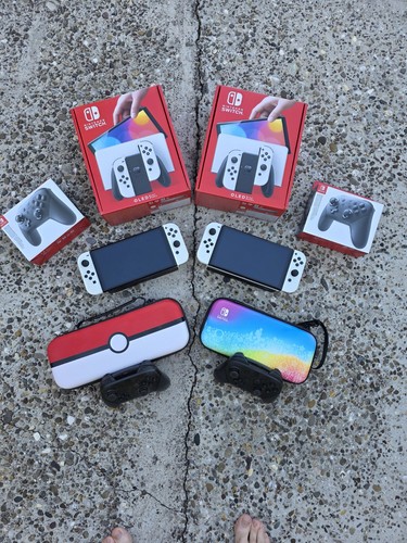 Lot nintendo switch oled - de,