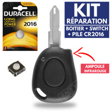 Boitier de Télécommande Plip Coque pour Clé RENAULT Scenic Laguna Espace Safrane