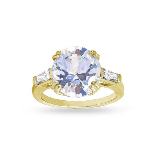 Bague fiançailles ronde en - bague, de
