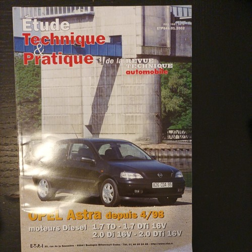Revue technique opel astra - technique,