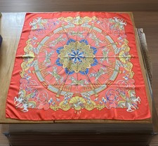 FOULARD HERMES Luna Park soie