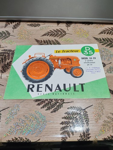 Rare brochure prospectus de - rare,