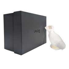 statuette verre dépoli